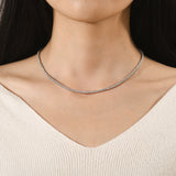 Classic Diamond Tennis Necklace