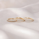 Half Band Diamond Pave Ring