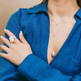Mira Baroque Pearl Ring