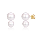 Lea Double Pearl Earrings