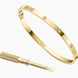 Cartier Love Bracelet - Small Model, 10 Diamonds