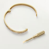 Cartier Love Bracelet - Classic Model, Pave Diamonds