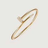 Cartier Juste Un Clou Bracelet - Classic Model, Semi-Pave Diamonds