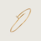 Cartier Juste Un Clou Bracelet - Small Model, Semi-Pave Diamonds