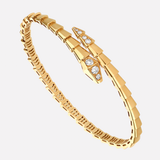 Bvlgari Serpenti Viper Bracelet - Semi-Pave Diamonds