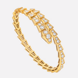 Bvlgari Serpenti Viper Bracelet - Full-Pave Diamonds