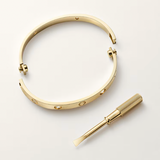 Cartier Love Bracelet - Classic Model, 4 Diamonds