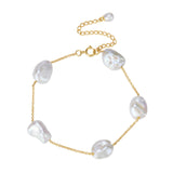 Eleni Baroque Pearl Bracelet