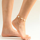 Amal Baroque Pearl Anklet